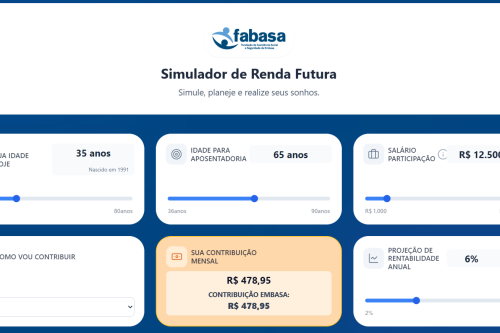 Simulador de renda futura